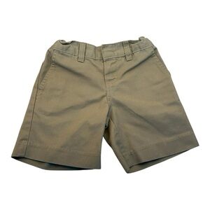 Dickies Toddler Tan Khacki Cargo Shorts Size 4 Adjustable Waist